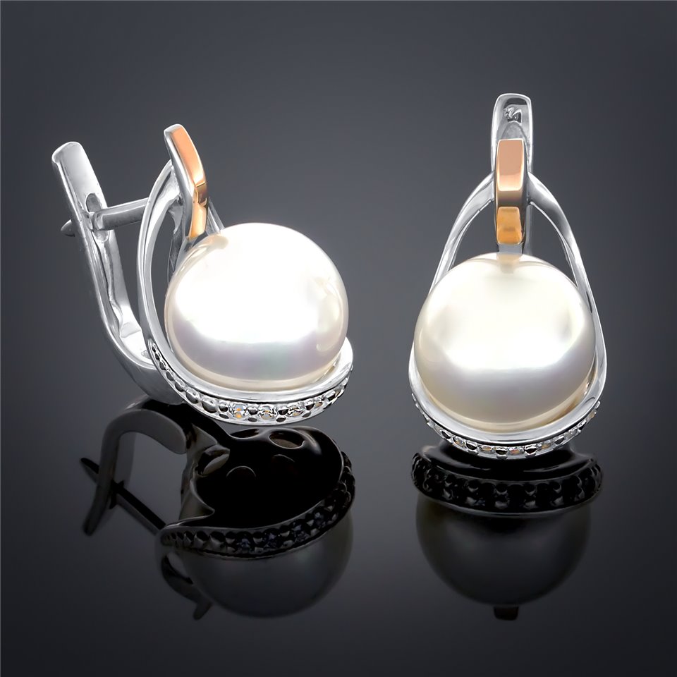 Сережки 273 майорика Timofeev