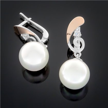 Сережки 244 майорика Rh Timofeev