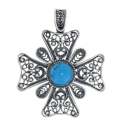 Підвіс 933 авантюрин синій Timofeev