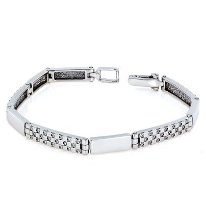 Браслет 815 цирконій білий(18) Rh Timofeev