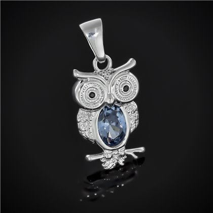 Підвіс 608 альпініт блакитний/цирконій с. Rh Timofeev