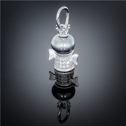 Підвіс 033 перлина чорна Timofeev