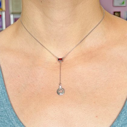 Кольє 913 гранат Rh Timofeev 2