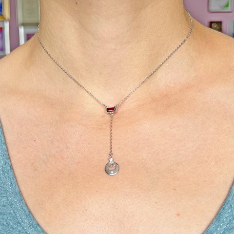 Кольє 913 гранат Rh Timofeev