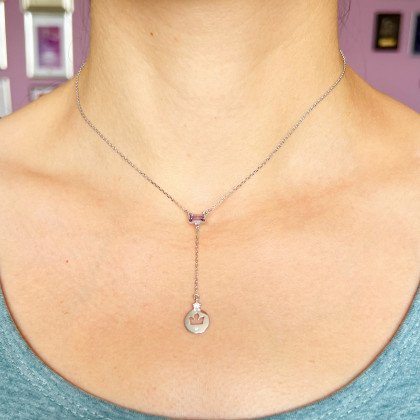 Кольє 913 аметист Rh Timofeev 2