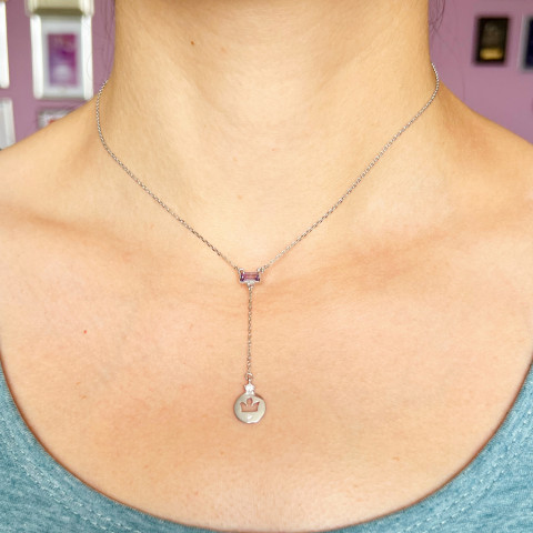 Кольє 913 аметист Rh Timofeev