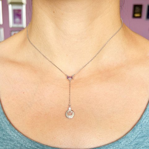 Кольє 913 аметист Rh Timofeev