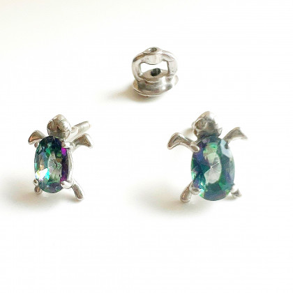 Сережки 016 альпініт містік Rh Timofeev