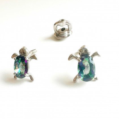 Сережки 016 альпініт містік Rh Timofeev