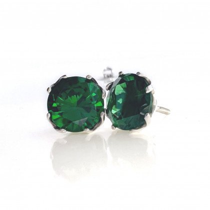 Сережки 009 альпініт зелений Timofeev