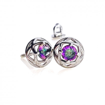 Сережки 013 альпініт містік Rh Timofeev