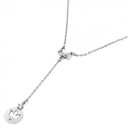 Кольє 913 цирконій чорний Rh Timofeev