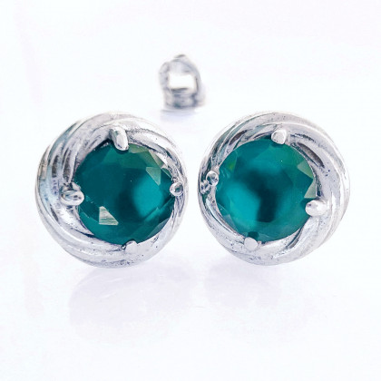 Сережки 014 топаз Rh Timofeev