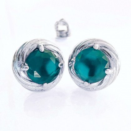 Сережки 014 топаз Rh Timofeev