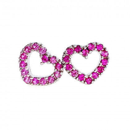 Сережки 023 червоний Rh Timofeev