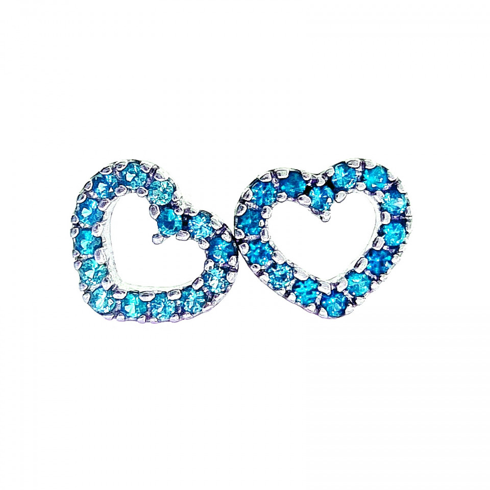 Сережки 023 блакитні Rh Timofeev