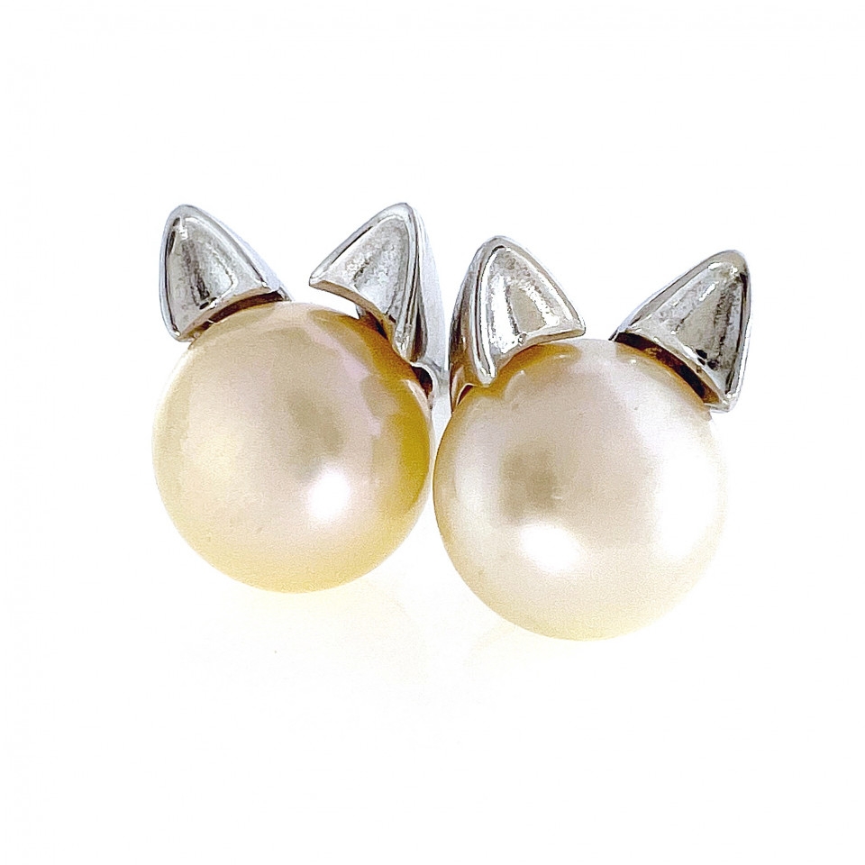 Сережки 031 перлина рожева Rh Timofeev