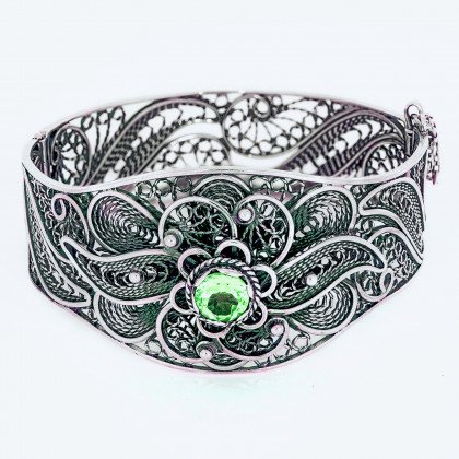 Браслет 910 альпініт смарагд Timofeev