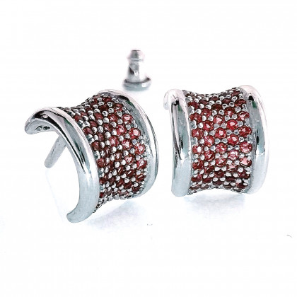 Сережки 849 червоний Rh Timofeev