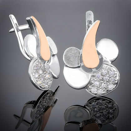 Сережки 85 Rh Timofeev