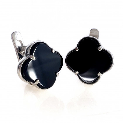 Сережки 1024 онікс Rh Timofeev