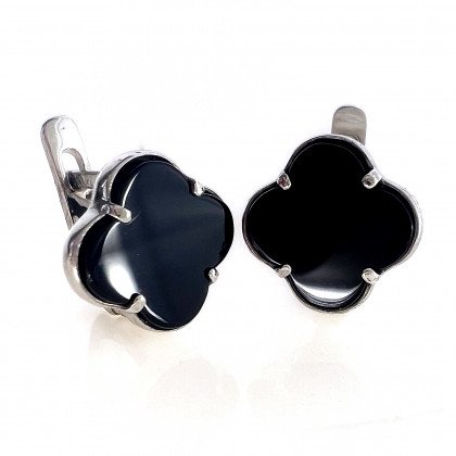 Сережки 1024 онікс Rh Timofeev