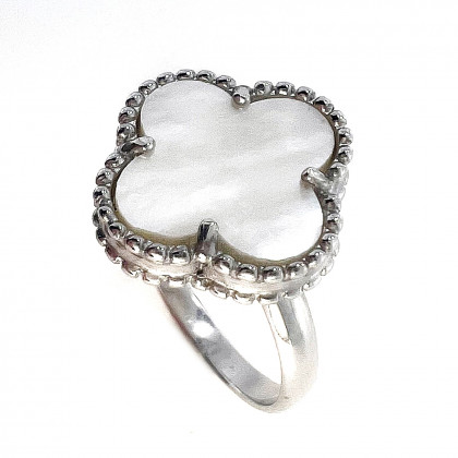 Перстень 616 перламутр Rh Timofeev