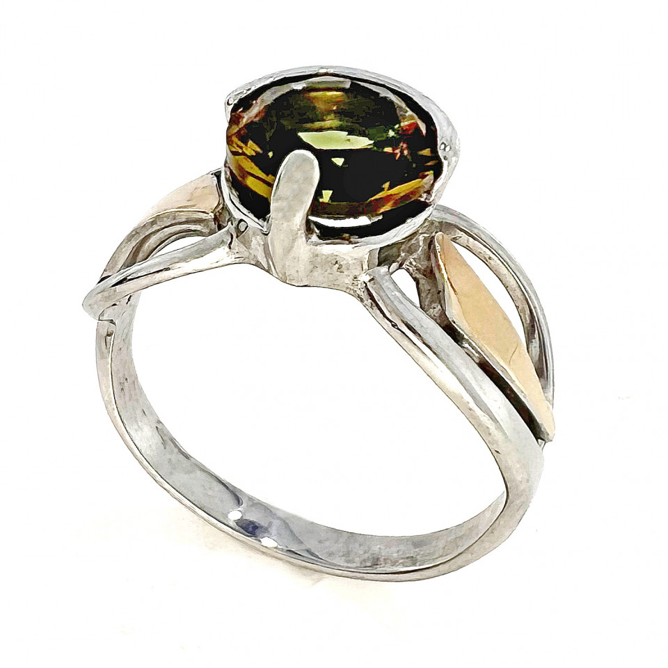 Перстень 645 султаніт Rh Timofeev