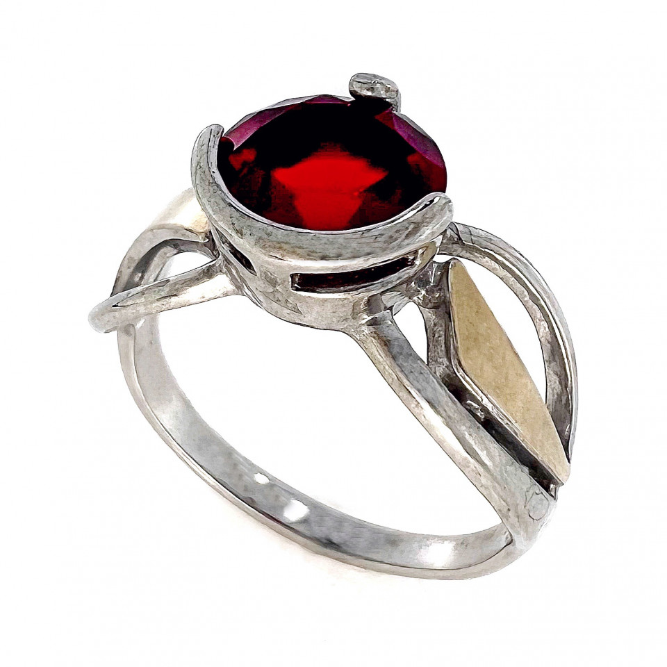 Перстень 645 гранат Rh Timofeev