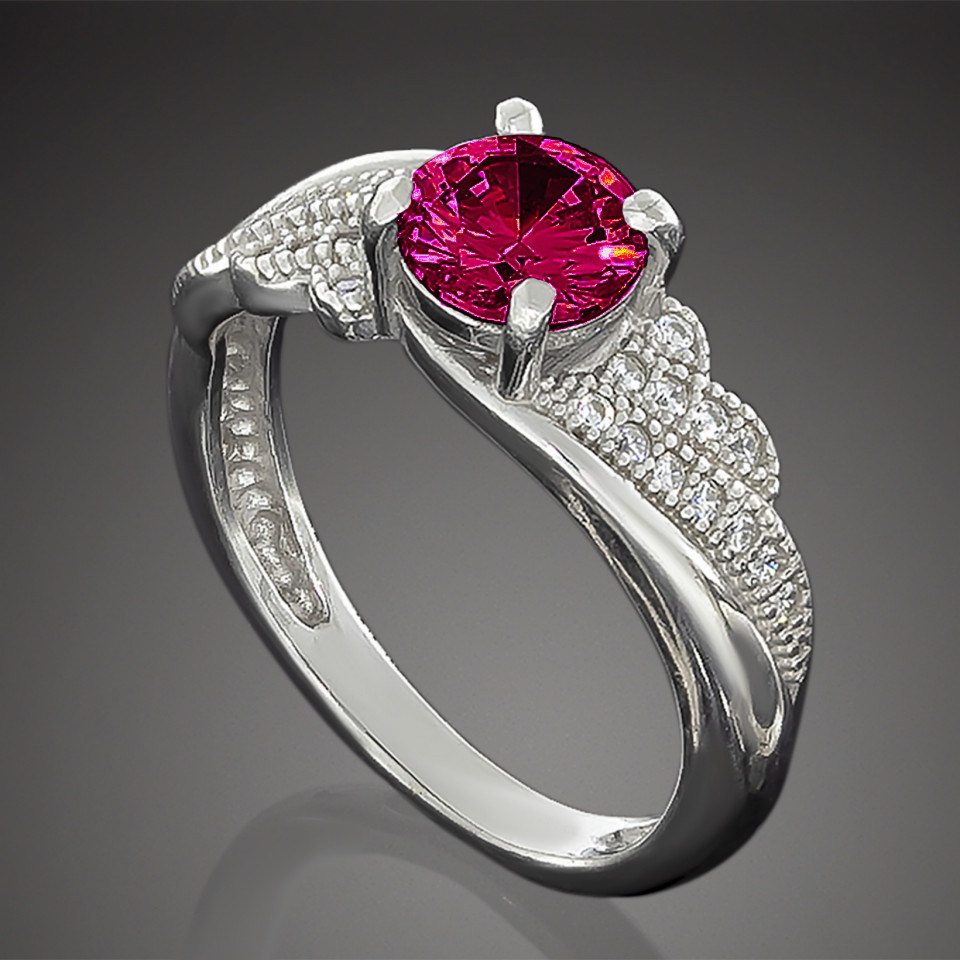 Перстень 802 альпініт клюква Rh Timofeev