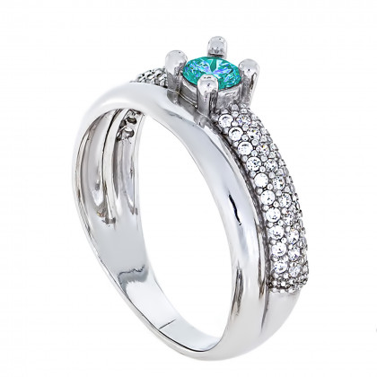 Перстень 831 топаз Rh Timofeev