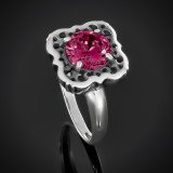 Перстень 610 альпініт червоний