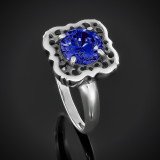 Перстень 610 альпініт синій