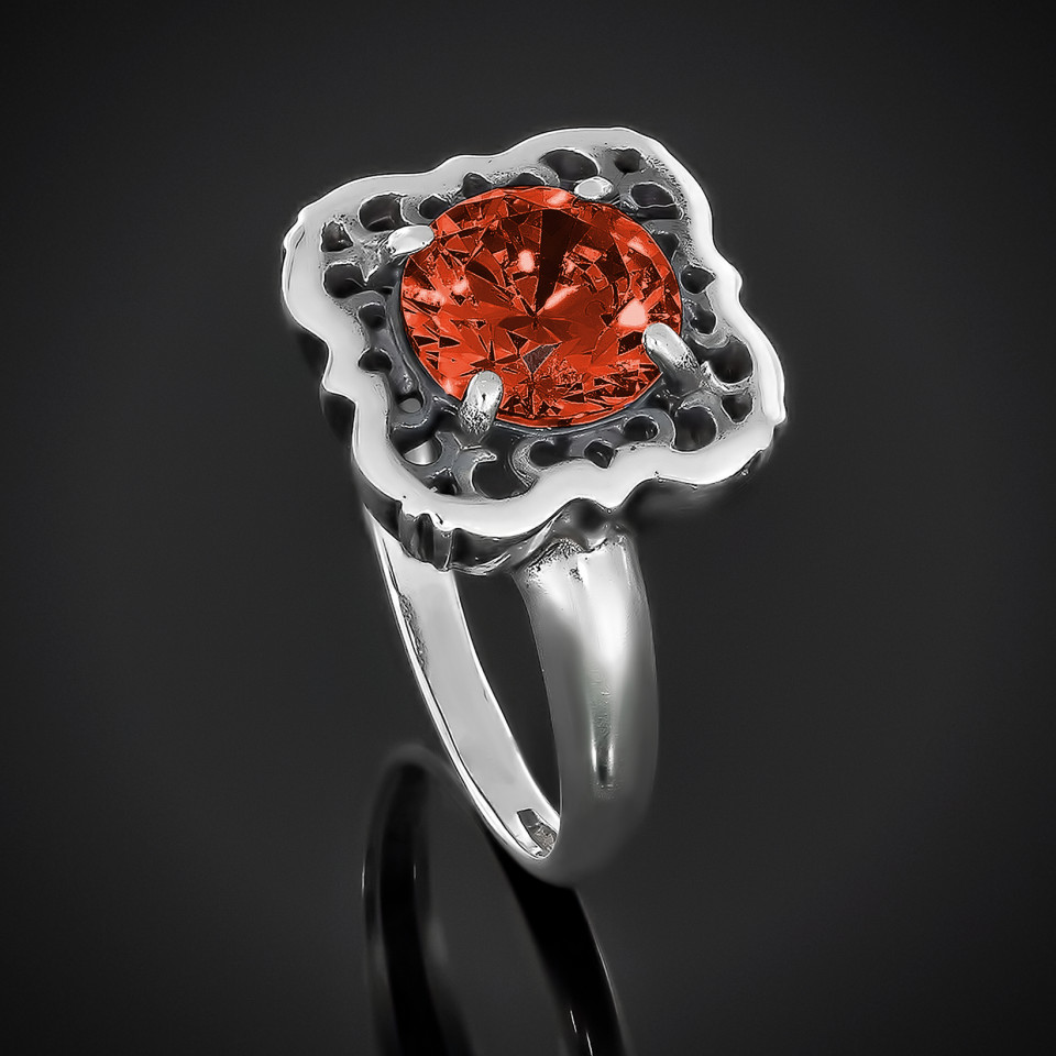 Перстень 610 гранат Timofeev