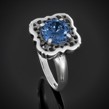 Перстень 610 альпініт монтана Rh Timofeev