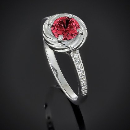 Перстень 598 альпініт клюква Rh Timofeev