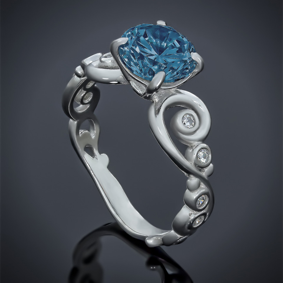 Перстень 560 альпініт монтана Rh Timofeev