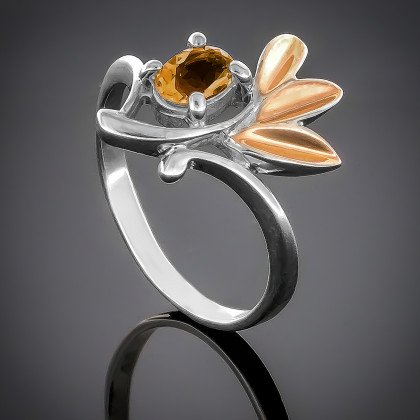 Перстень 40 раухтопаз Timofeev