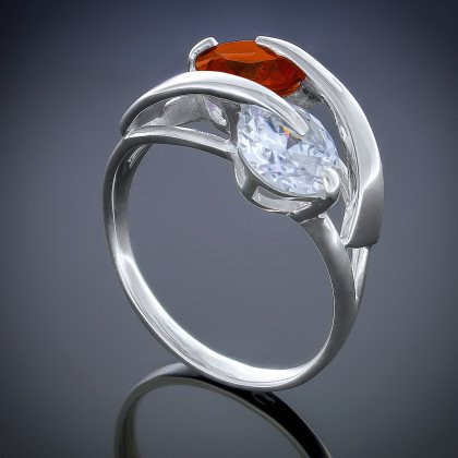 Перстень 118 гранат Rh Timofeev