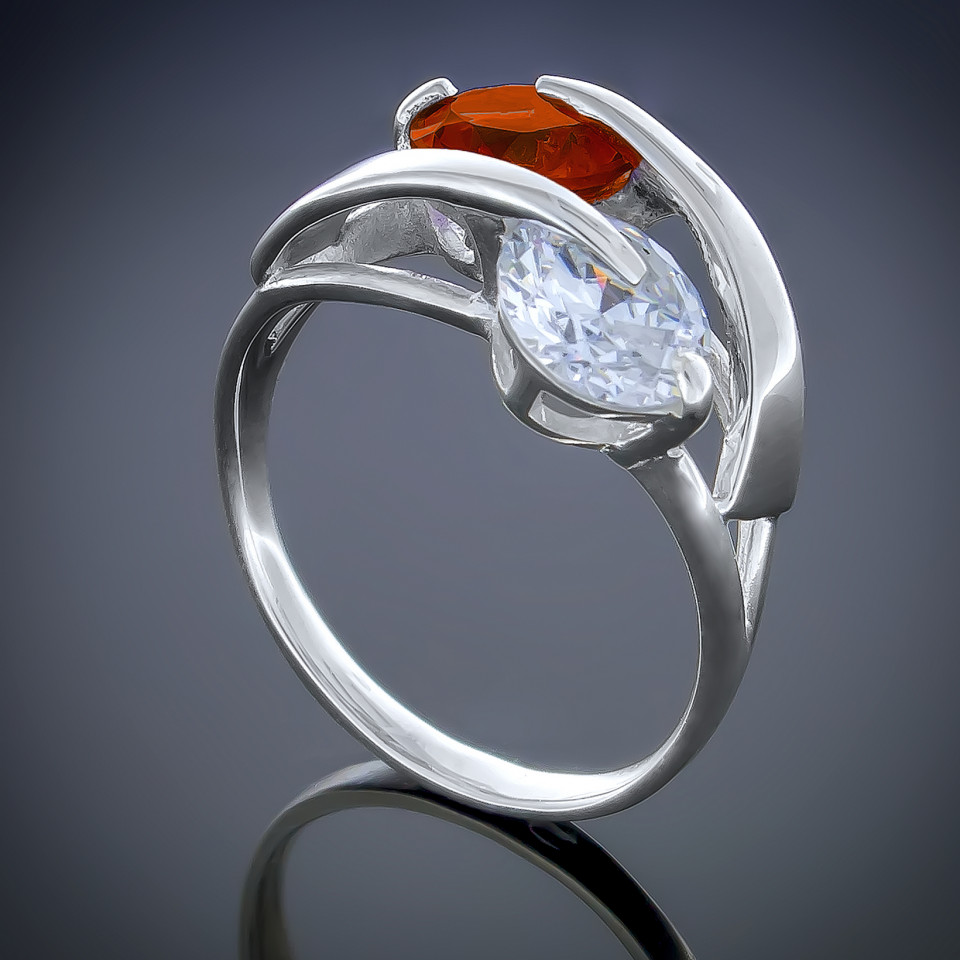 Перстень 118 гранат Rh Timofeev