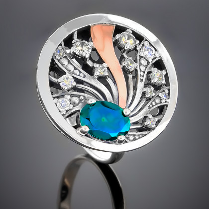 Перстень 190 топаз Timofeev