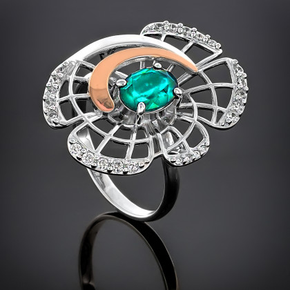 Перстень 339 топаз Rh Timofeev 2