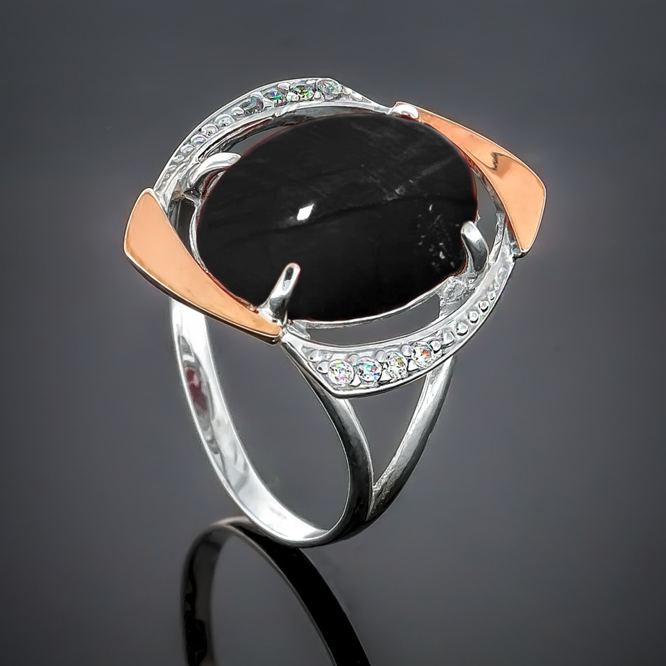 Перстень 207 онікс Rh Timofeev