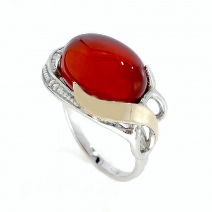 Перстень 277 сердолік Rh Timofeev