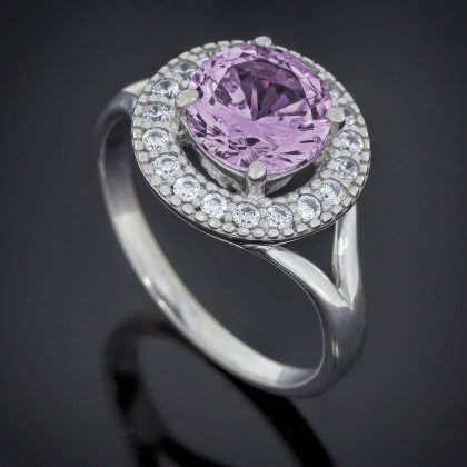Перстень 536 аметист Rh Timofeev