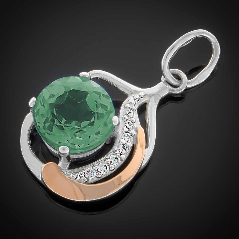 Підвіс 301 альпініт смарагд Rh Timofeev