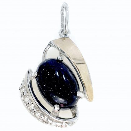 Подвіс 32(2) авантюрин синій Rhі Timofeev