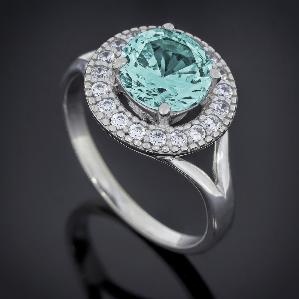 Перстень 536 топаз Rh Timofeev