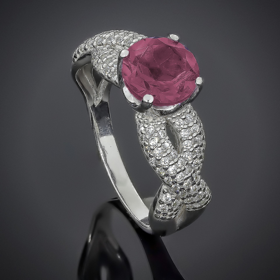 Перстень 512(2) альпініт клюква Rh Timofeev