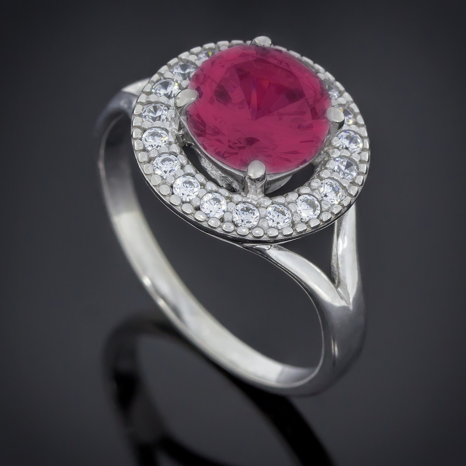 Перстень 536 альпініт клюква Rh Timofeev